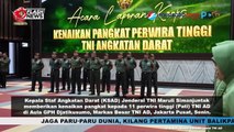 KSAD Jenderal TNI Maruli Simanjuntak Berikan Kenaikan Pangkat Kepada 11 Perwira Tinggi