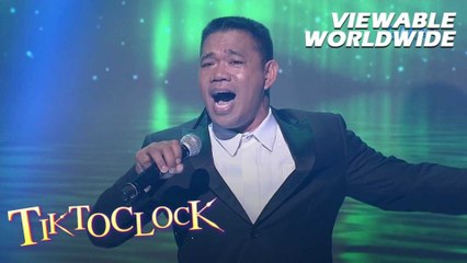 TiktoClock: Kontesero, inaalay ang pagkanta sa yumaong anak!