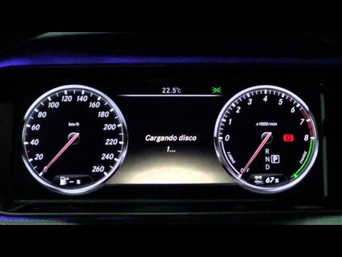 Mercedes-Benz Clase S. Modelo 2014. Cuadro de instrumentos
