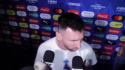 Messi destaca el espíritu competitivo tras el boleto a la final de Copa América