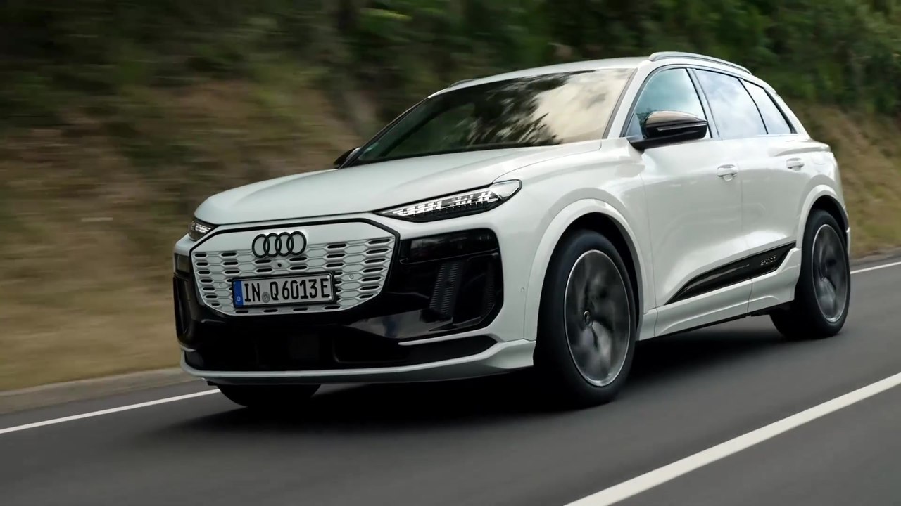 Der neue Audi Q6 e-tron in Nordspanien - Leistungsstarke Antriebe sorgen für sportliche Performance