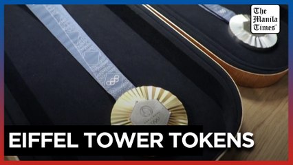 Paris 2024 medalists to take piece of Eiffel Tower home
