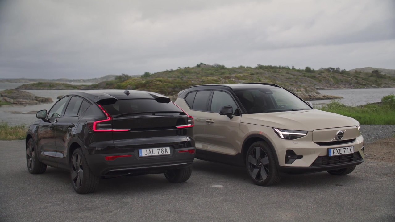 E wie elektrisch - Volvo Cars vereinheitlicht Nomenklatur für Elektroautos mit Volvo EX40 und Volvo EC40