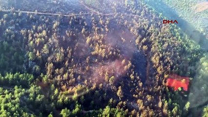 Bodrum'da yangın kontrol altına alındı