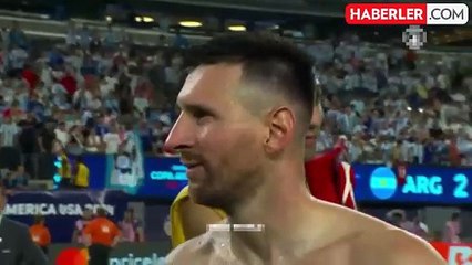 Messi tarih yazıyor! Copa Amerika'da ilk finalist Arjantin