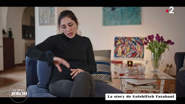 Golshifteh Farahani sur France 2 .