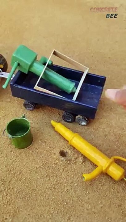 How to make horse bathed project mini motor water pump video