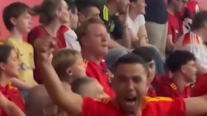 Golazo di Yamal, il padre impazzisce in tribuna