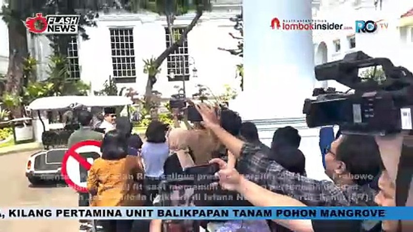 PASCA OPERASI CEDERA KAKI, PRABOWO LARI KECIL DAN POSE GAYA SILAT DI ISTANA