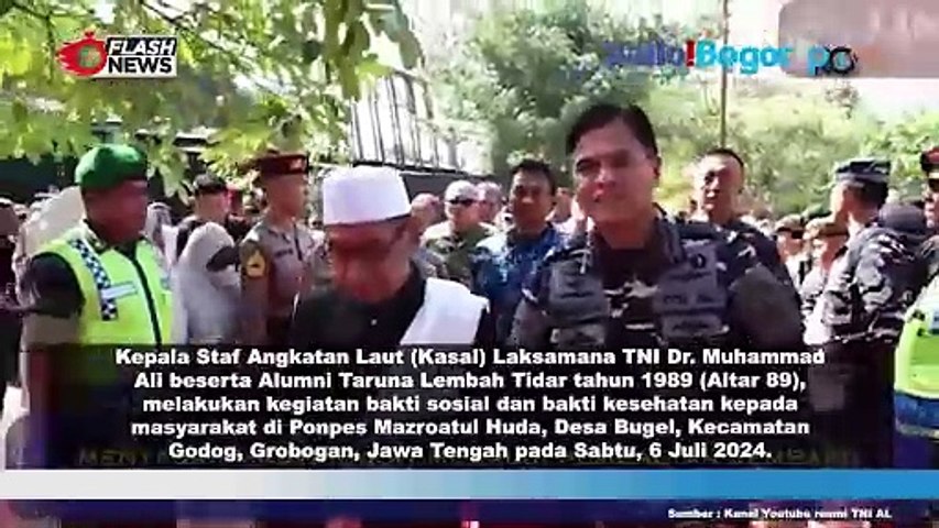 Kasal dan Altar 89 Beraksi: Bakti Sosial dan Kesehatan di Grobogan, Jawa Timur