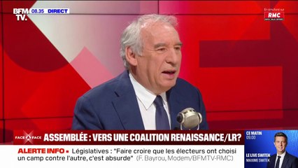 Législatives: pour François Bayrou, "il n'y a pas eu de vainqueur à cette élection"