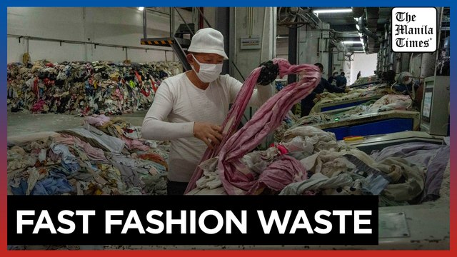 China's landfills brim with textile waste as fast fashion reigns and recycling takes a back seat