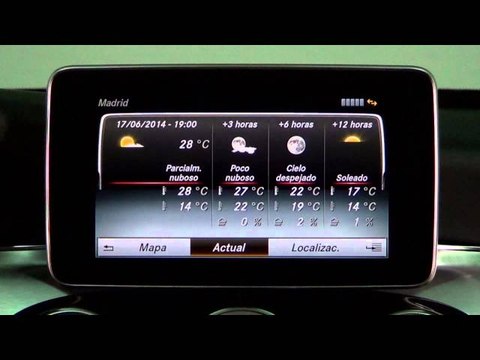 Mercedes-Benz Clase C. Modelo 2014. Internet y Mercedes Benz Apps