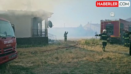 Alevler bir anda her yeri kapladı! Anne ve oğlu evde çıkan yangında hayatını kaybetti
