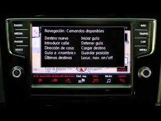 Volkswagen Golf R. Modelo 2014. Sistema de control por voz. Discover Pro