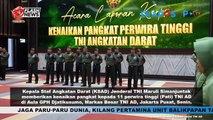 Ksad Jenderal TNI Maruli Simanjuntak Berikan Kenaikan Pangkat Kepada 11 Perwira Tinggi