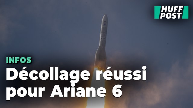 Les images du décollage réussi d'Ariane 6