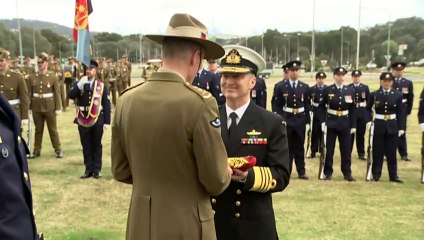 Admiral David Johnston replaces retiring Angus Campbell