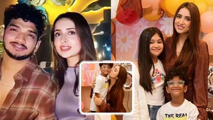 Munawar Faruqui Second Wife Mehzabeen Coatwala Stepson पर प्यार लुटाते Photo Viral,Public Reaction..