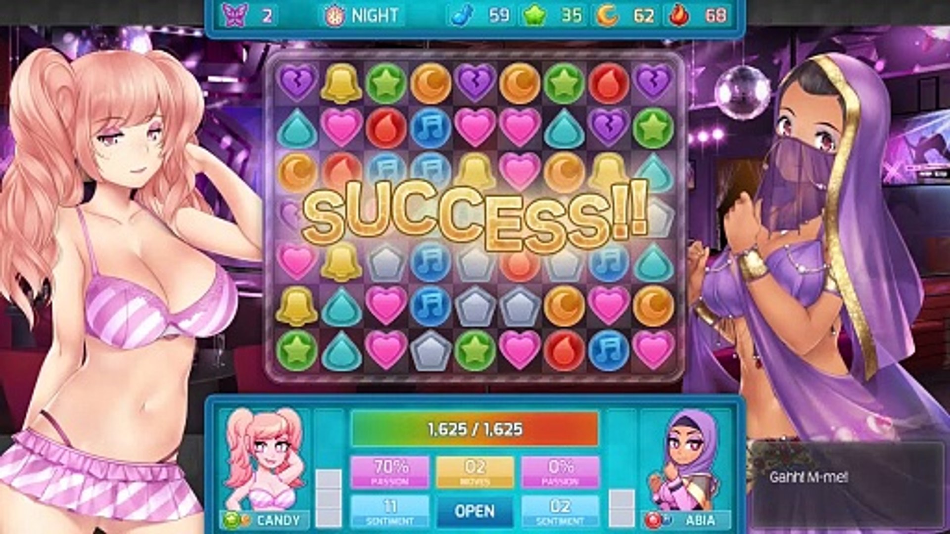 abia all dialogue events pairs HuniePop 2: Double Date