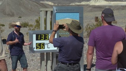Tourists head to Death Valley to feel record heat: ‘People warned me about coming here’