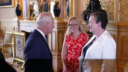 King Charles hosts Enterprise Award reception