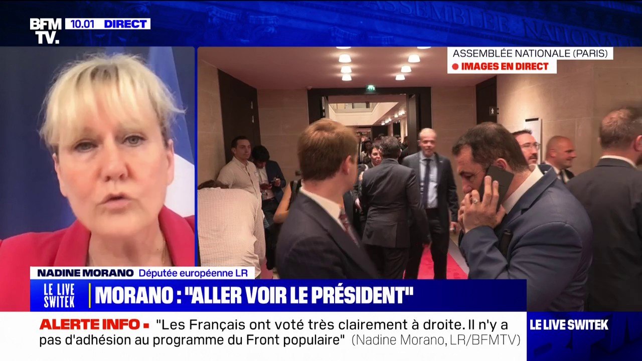 Nadine Marano (LR): "J'appelle le président de la République à recevoir les représentants des groupes politiques"