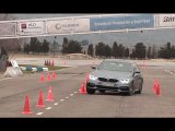 BMW 520d 2017 - Maniobra de esquiva (moose test) y eslalon | km77.com