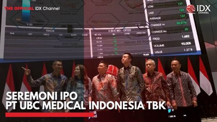 Seremoni IPO PT UBC Medical Indonesia Tbk (LABS)