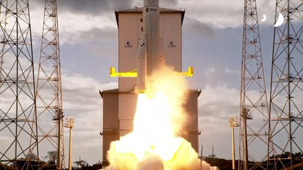 Europas neue Trägerrakete Ariane-6 ins All gestartet