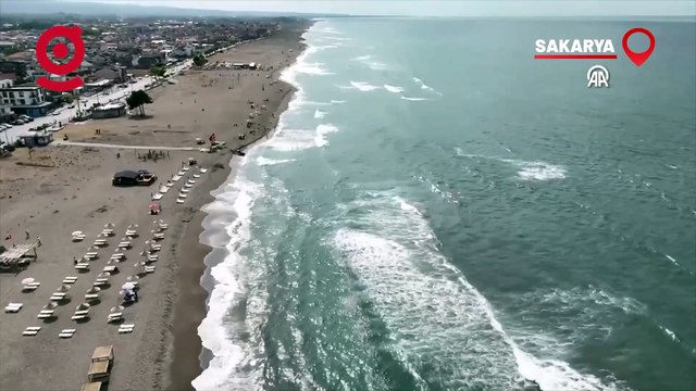 Sakarya Sahillerinde Denize Girişler Yasaklandı