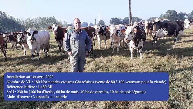 Du bâtiment à l'élevage laitier : Olivier Balard l'a fait !