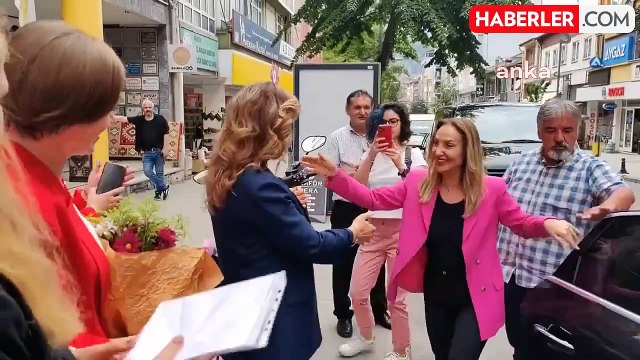 CHP Kadın Kolları Genel Başkanı Aylin Nazlıaka Karabük'te konuştu