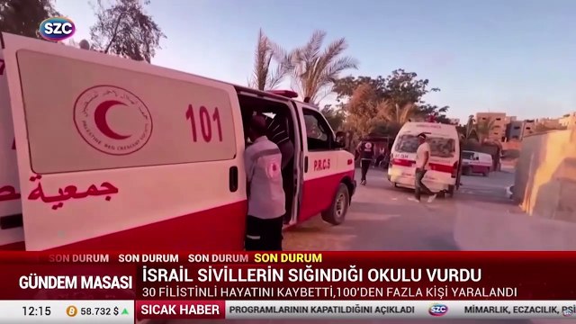 İsrail sivillerin sığındığı okulu vurdu