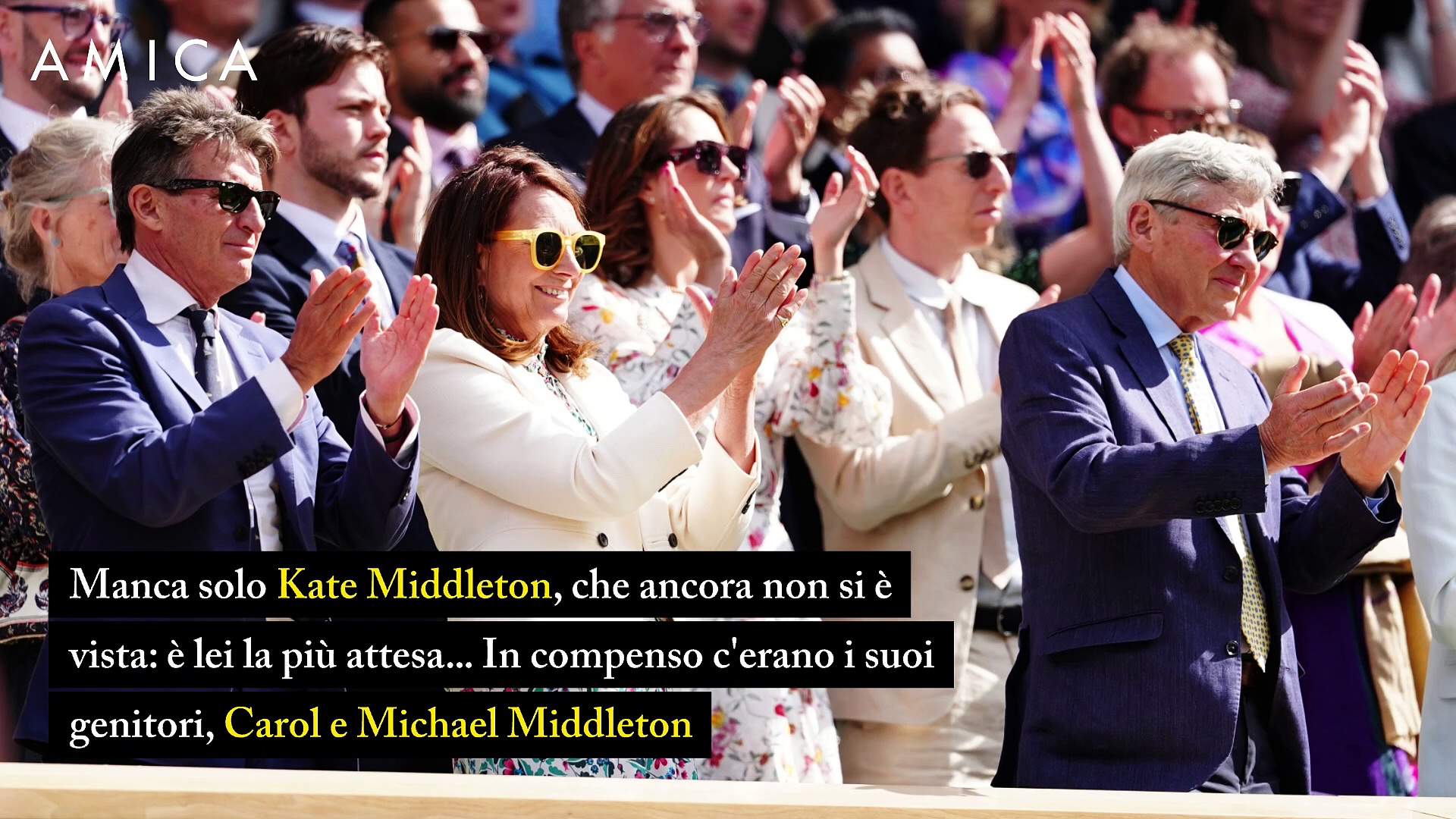 Video David Beckham, Sienna Miller, Beatrice di York: star e royal a Wimbledon 2024