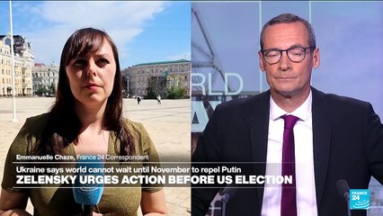 Zelensky urges 'decisive actions from the US and Europe'