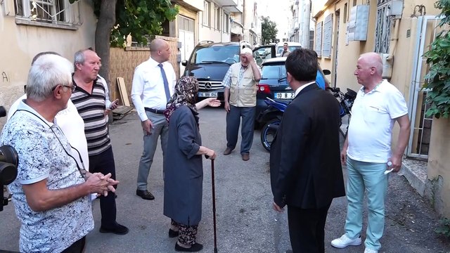 Bursa'da Başkan Aydın’dan yerinde çözüm! İlçeyi karış karış geziyor
