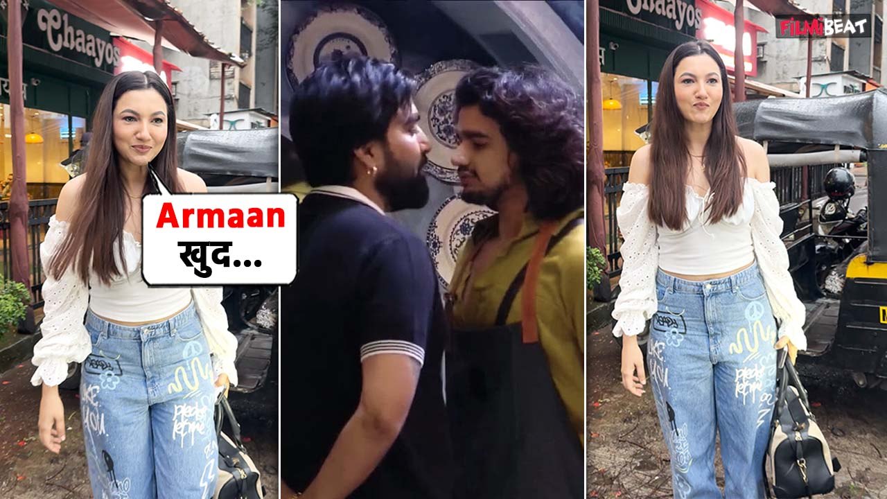 BBOTT3;  Gauahar Khan ने Vishal Pandey के थप्पड़ कांड पर Paps से ये क्या कहा? Video Viral! FilmiBeat