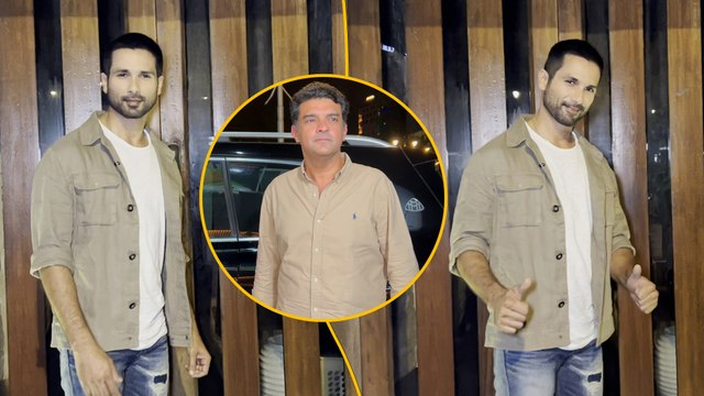 Shahid Kapoor, Producer Siddharth Roy Kapur Celebrates A Wrap Of Film 'Deva'