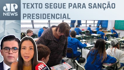 Câmara aprova texto final do novo ensino médio; Amanda Klein e Cristiano Vilela comentam