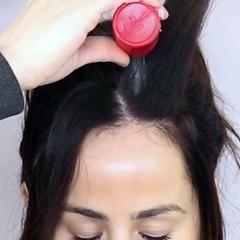 Voluminous ponytail hack!