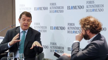 Mañueco en el foro de EL MUNDO: "Vamos a defender la igualdad de todos los españoles"
