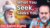 By seeking God, you prevent God from finding you || Acharya Prashant, on Saint Rumi (2017)