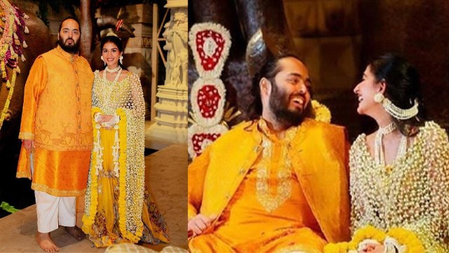 Anant Ambani Radhika Merchant Haldi Ceremony Romantic First Look, Public Reaction...| Boldsky