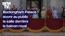 Le palais de Buckingham ouvre pour la première fois au public les portes de la salle se trouvant juste derrière le fameux balcon royal