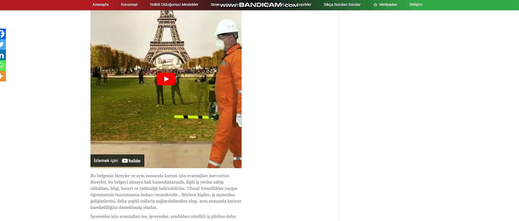 Mesleki Yeterlilik Belgesi