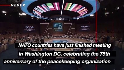 Biden Announces New Security Package for Ukraine During 75th NATO Summit in DC