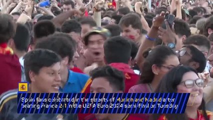 Yamal will be best in the world - Spain fans celebrate semi-final win
