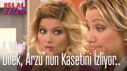 Dilek, Arzu'nun kasetini izliyor.. - Belalı Baldız 8. Bölüm