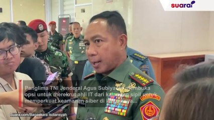 Usai BAIS Diobok-obok Hacker, Panglima TNI Buka Peluang Rekrut Ahli IT dari Sipil